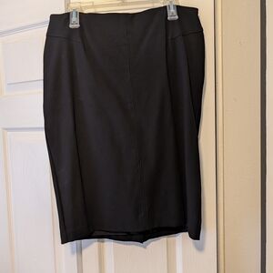 White House Black Market Classic Black Pencil Skirt